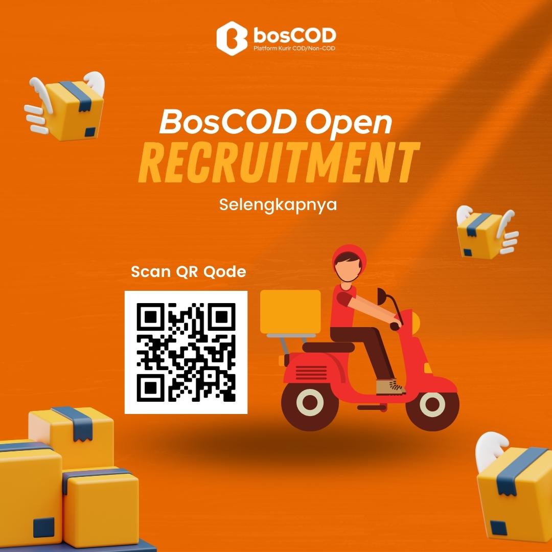 BosCOD sedang melakukan rekrutmen SDM lho