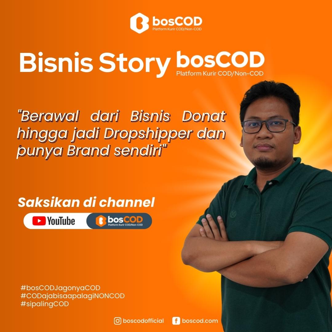 Bisnis Story bosCOD | Down karena jualan donat kini bisa punya Bisnis dropshipper sendiri dan Brand sendiri