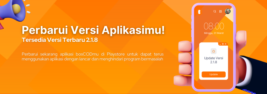 Update Aplikasimu, Biar Kelola Kiriman Pakai BosCOD Tetep Lancar