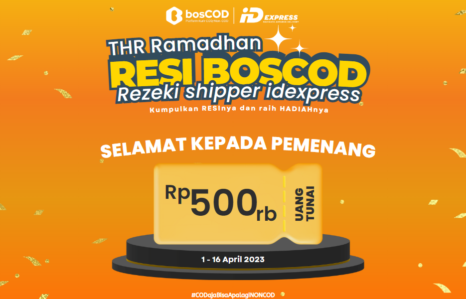 Selamat! Ini Pemenang Undian THR Ramadhan RESI BOSCOD April 2023