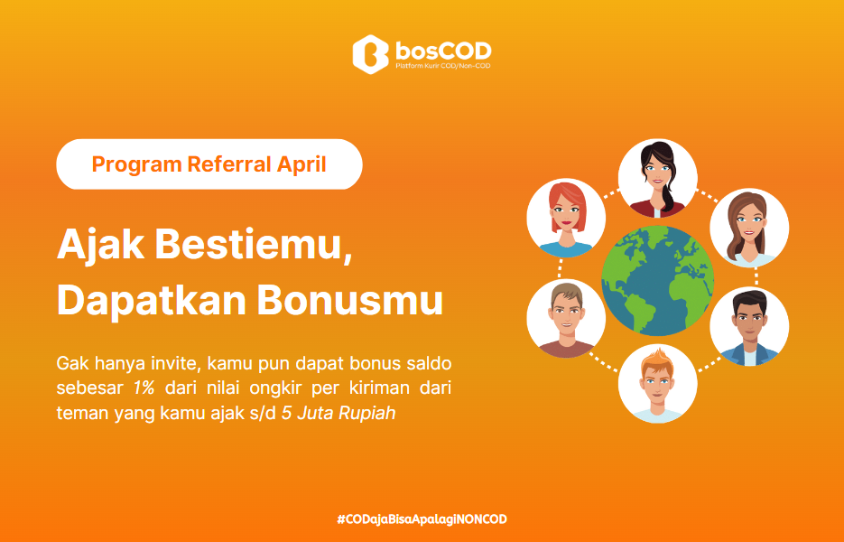 Ajak Bestie Kirim Paket Dapat Jutaan Rupiah