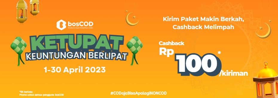 Ramadhan Berkah, Kirim Paket dapat Cashback Melipah
