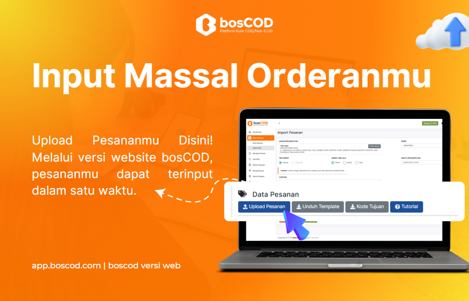 Input Massal Secara Langsung Semua Orderanmu