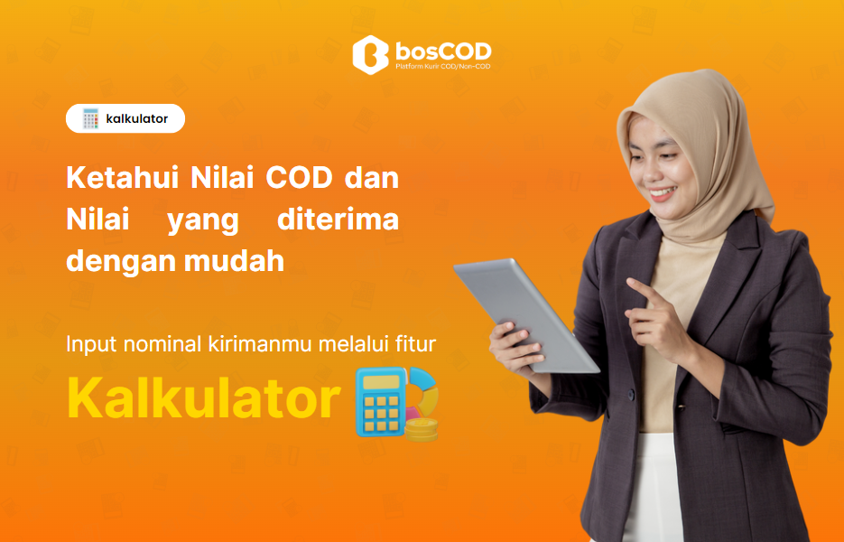 Ketahui Nilai COD dan Nilai Bersih yang diterima tanpa submit Pesanan