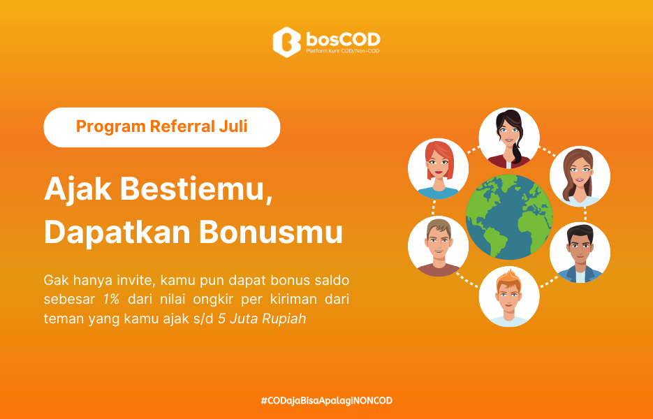 Ajak Bestie Kirim Paket Dapat Jutaan Rupiah