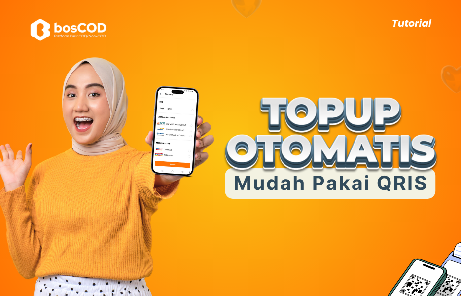 Topup Otomatis Mudah Pakai QRIS