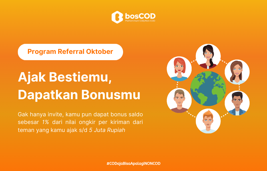 Ajak Bestie Kirim Paket Dapat Jutaan Rupiah