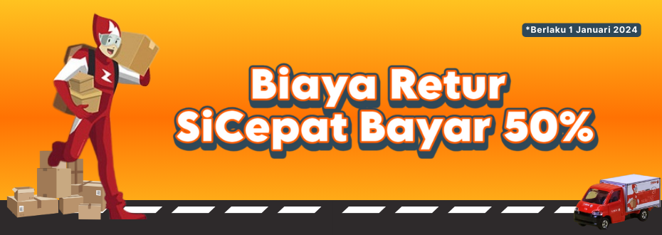 Biaya Ongkir SiCepat Bayar 50%, Berlaku Mulai 1 Januari 2024
