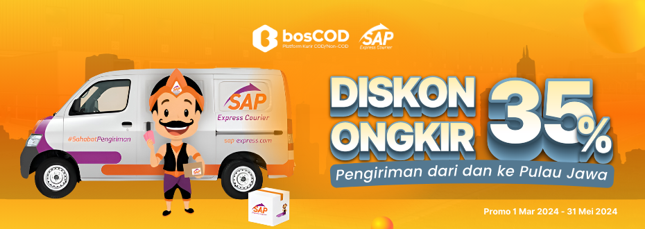 Mulai 1 Maret 2024, Diskon Ongkir SAP Express Naik Menjadi 35%