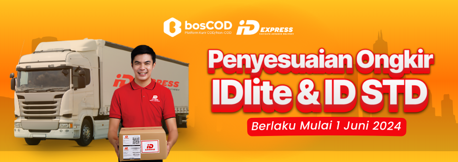 Mulai 1 Juni 2024, Ongkir iDExpress mengalami Perubahan dan Penyesuaian harga