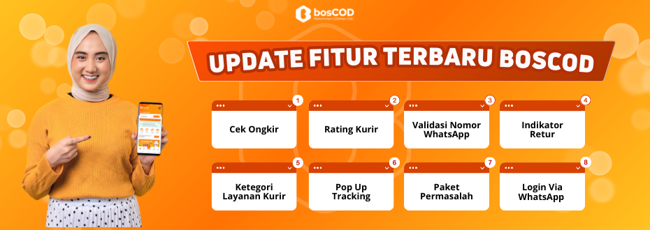 Update Terbaru BosCOD untuk pengalaman pengiriman yang lebih baik