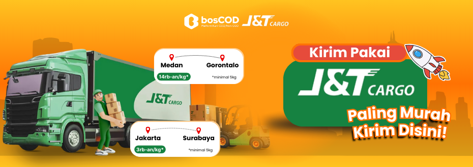Kirim Cargo Pakai J&T Cargo di bosCOD Ongkirnya Paling Murah